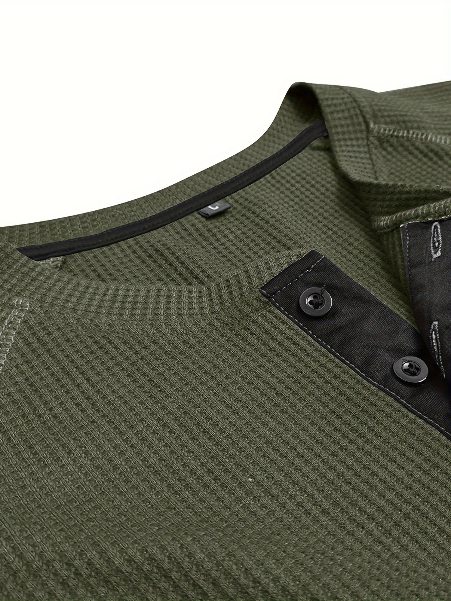 Lå ngärmad Henley skjorta