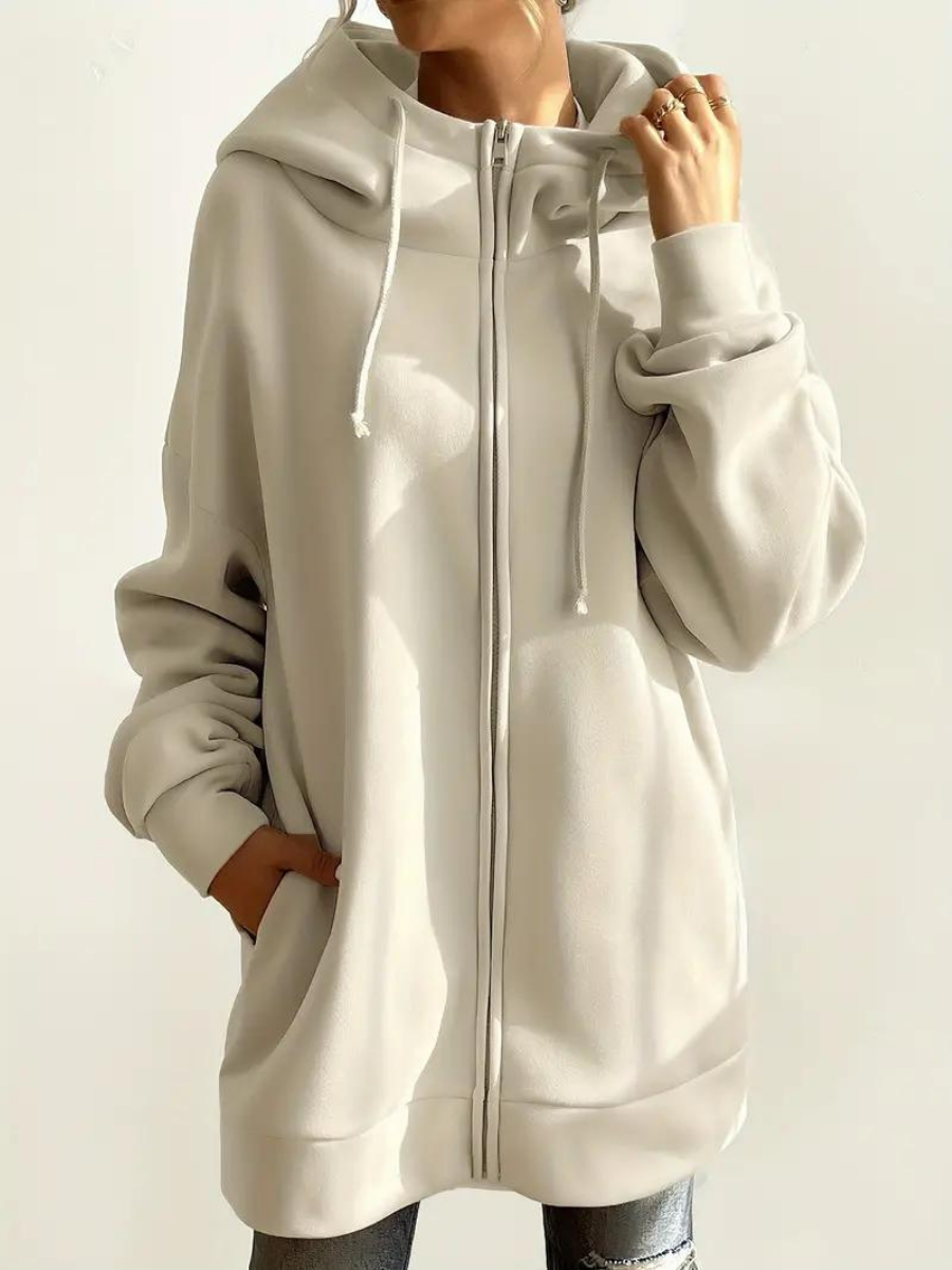 lå ng hoodie