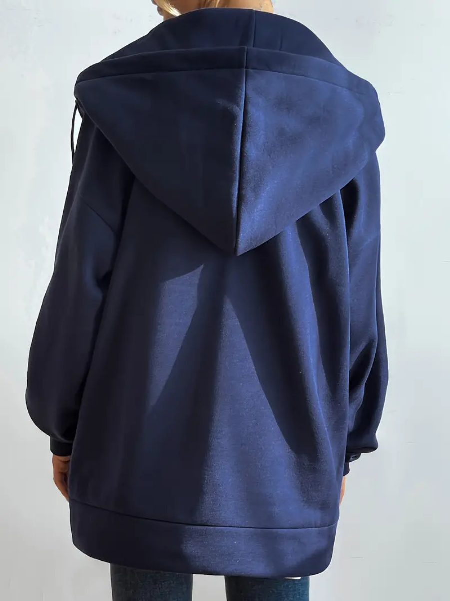 lå ng hoodie