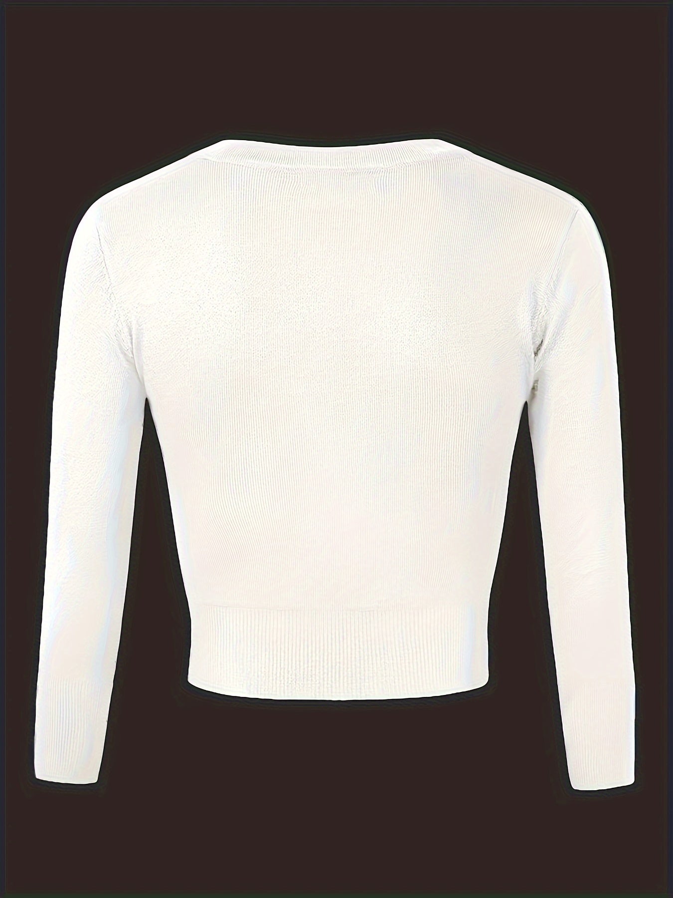 Bolero cardigan med knappstängning