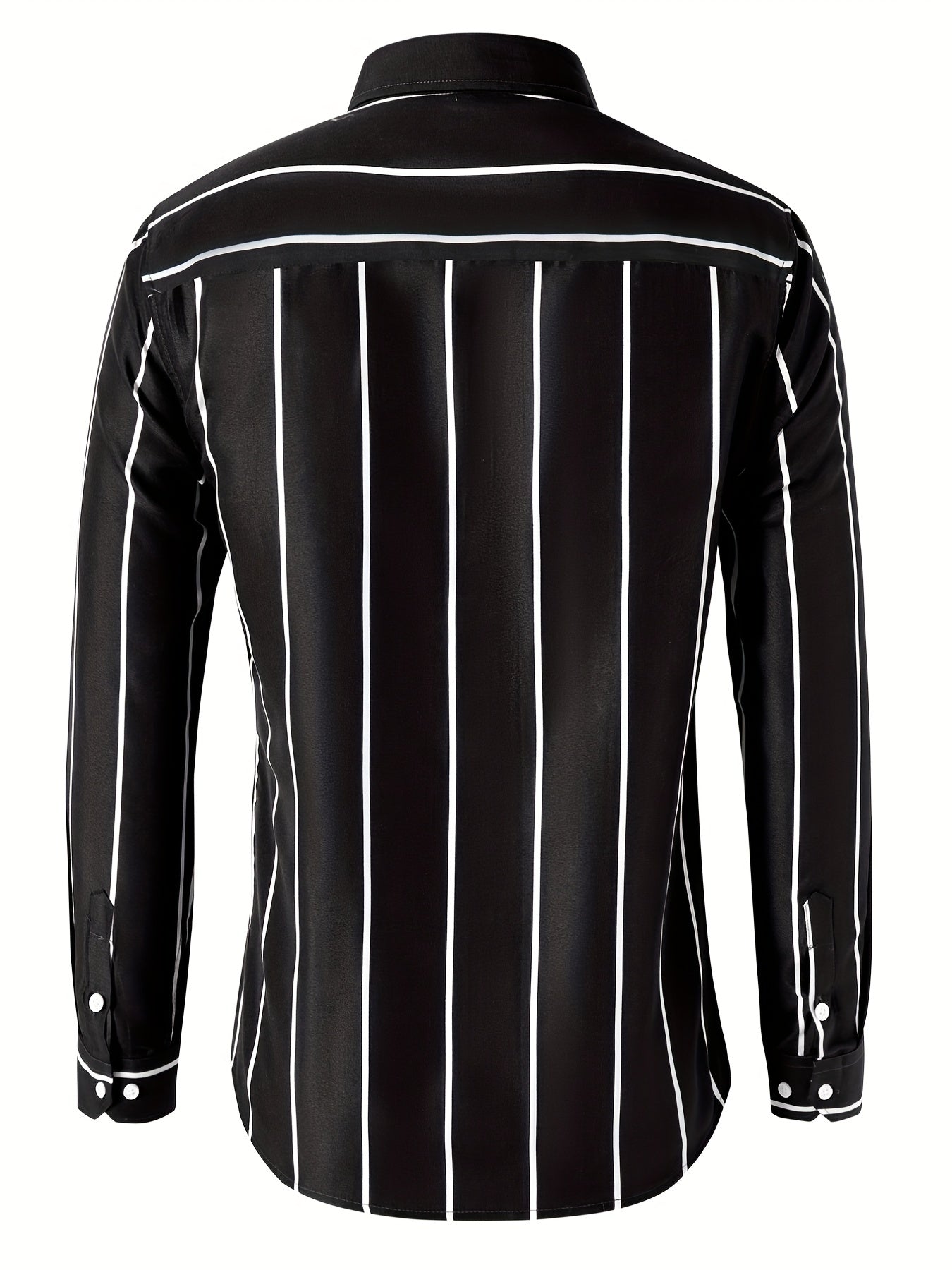 Elegant randig skjorta