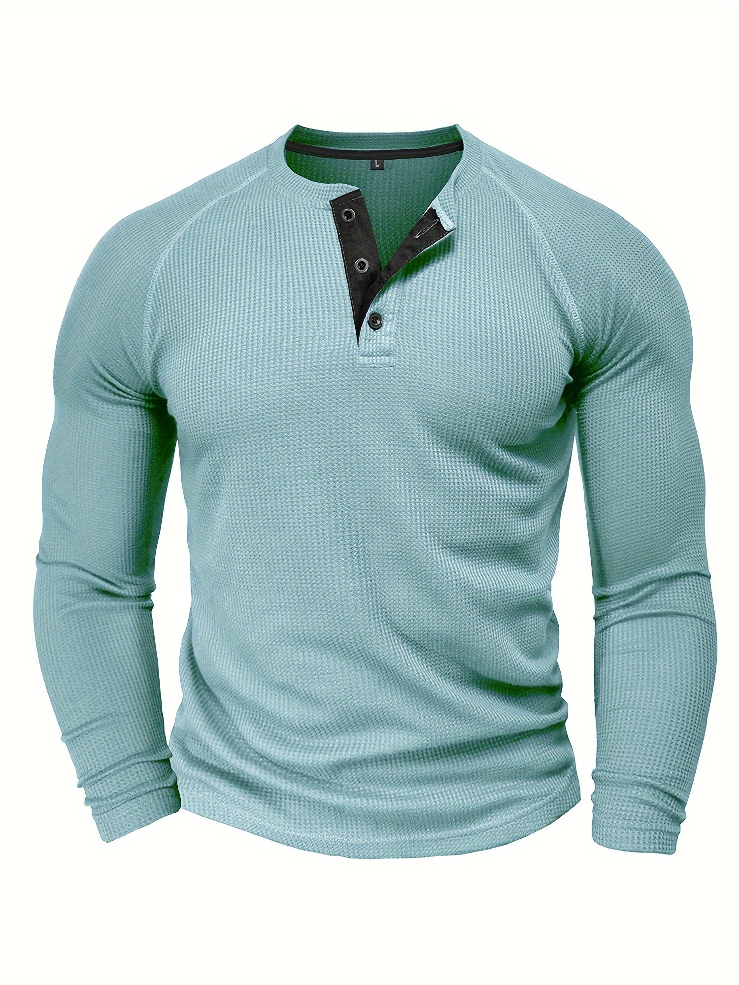 Lå ngärmad Henley skjorta