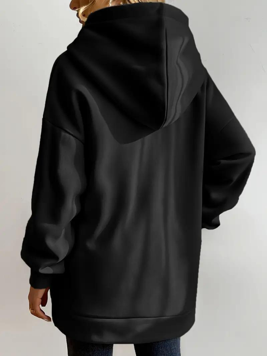 lå ng hoodie