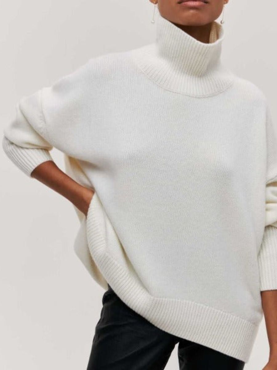 tröja med turtleneck