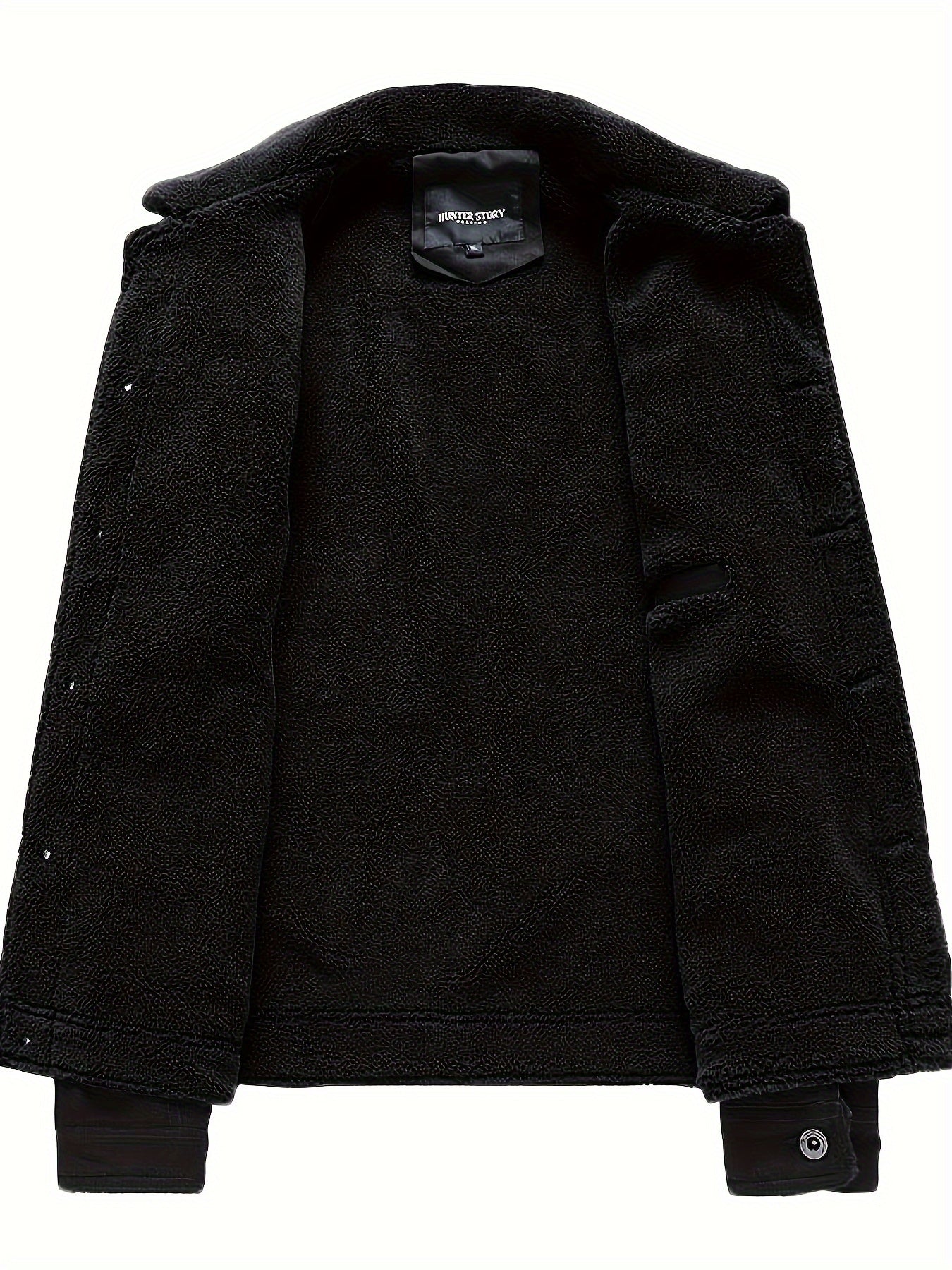 Casual varm bomullsjacka i fleece