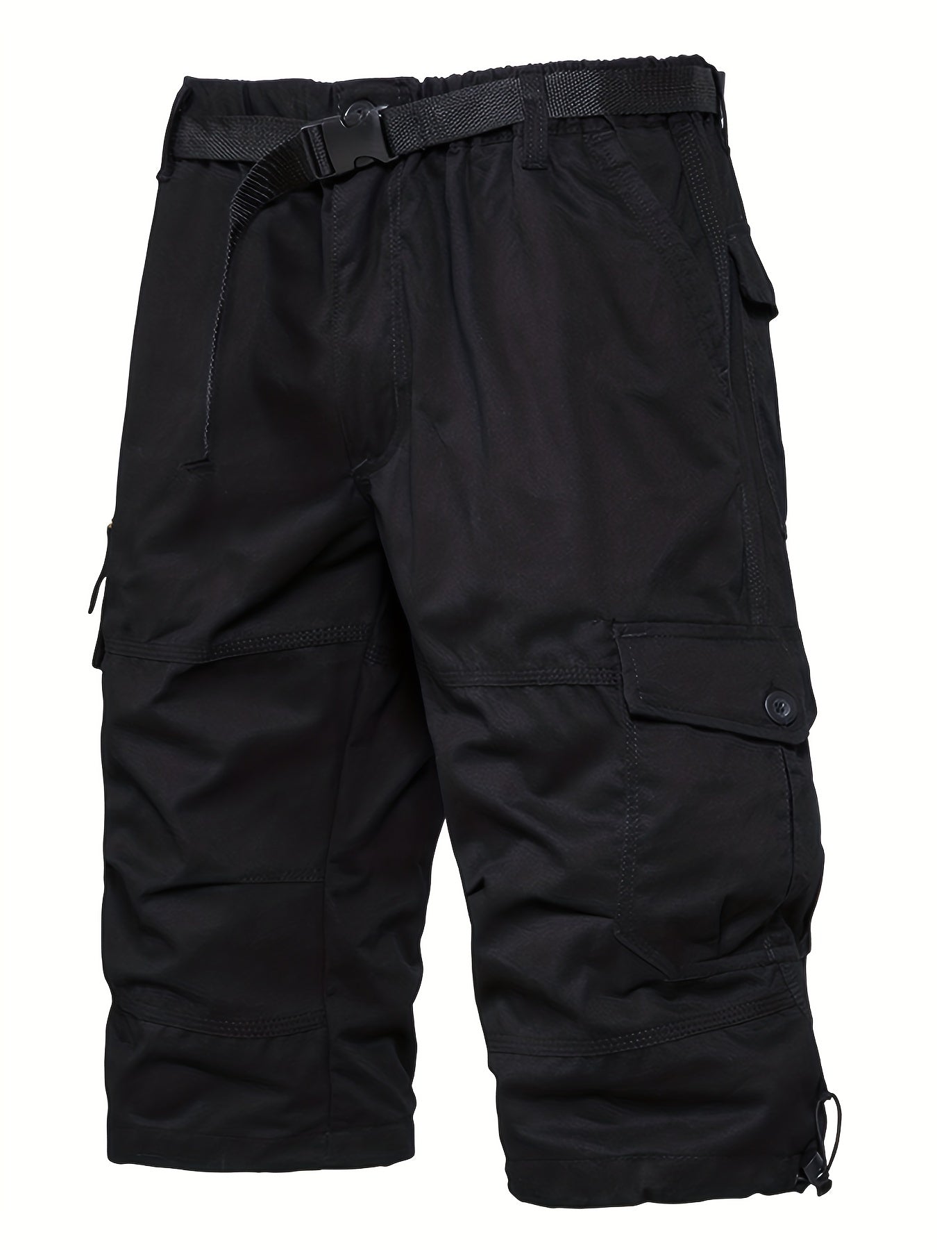 Casual cargo capri shorts för män i street style