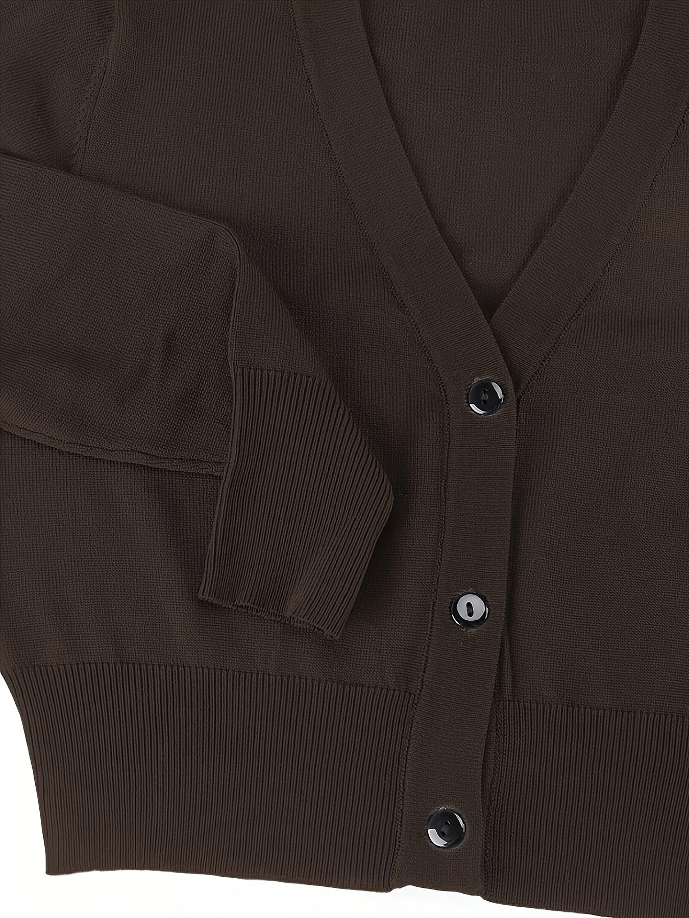 Bolero cardigan med knappstängning