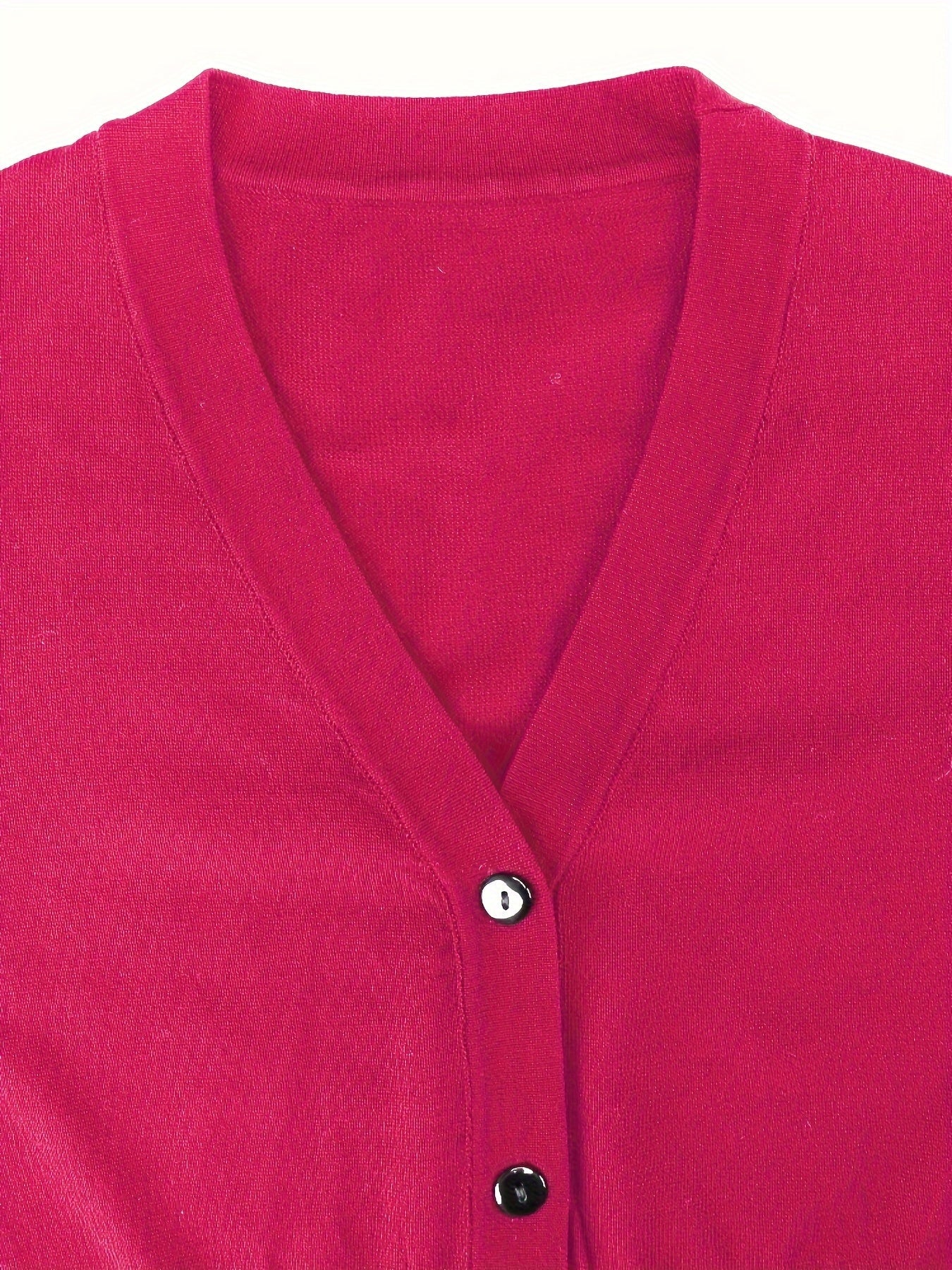 Bolero cardigan med knappstängning