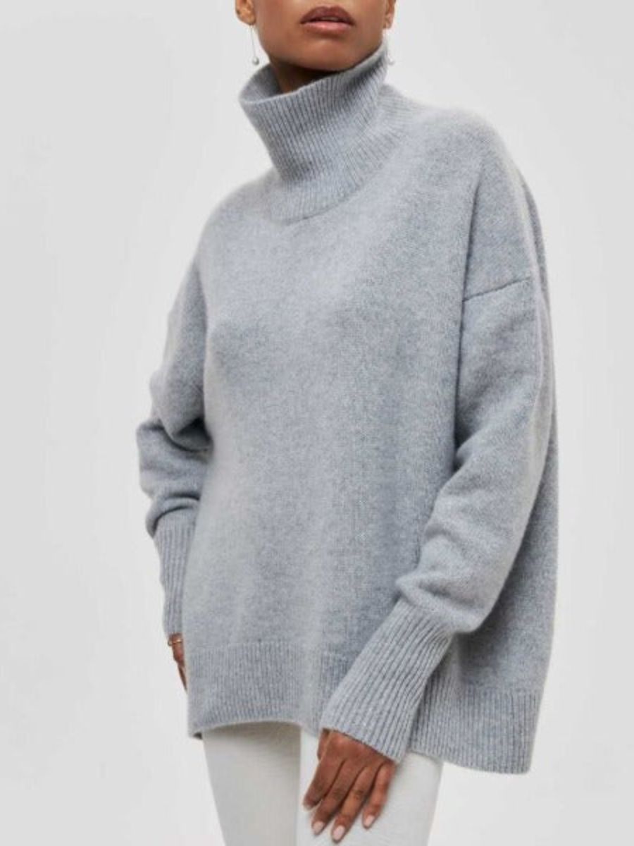 tröja med turtleneck