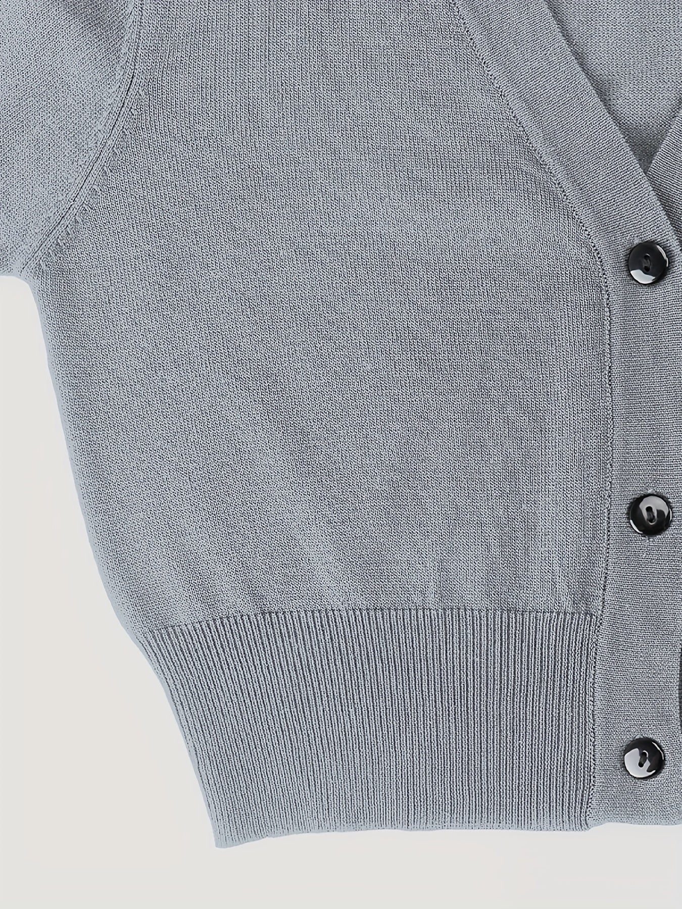 Bolero cardigan med knappstängning