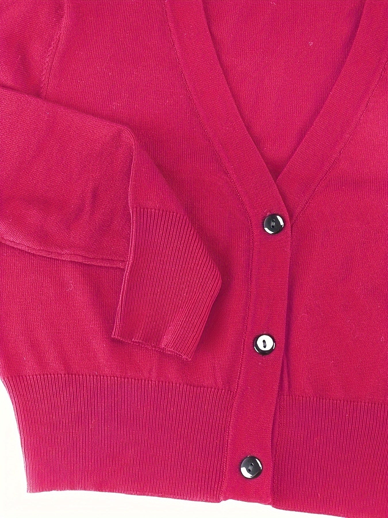 Bolero cardigan med knappstängning