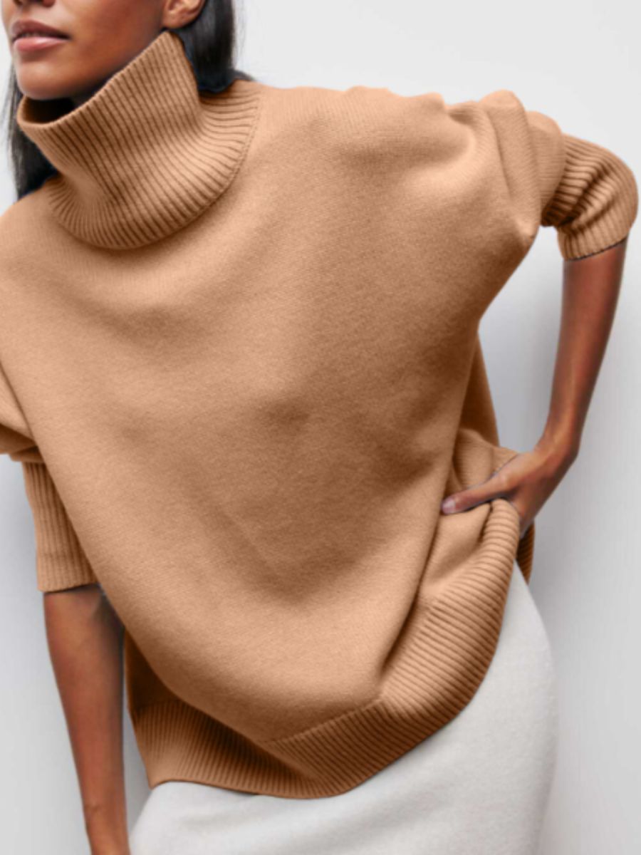 tröja med turtleneck