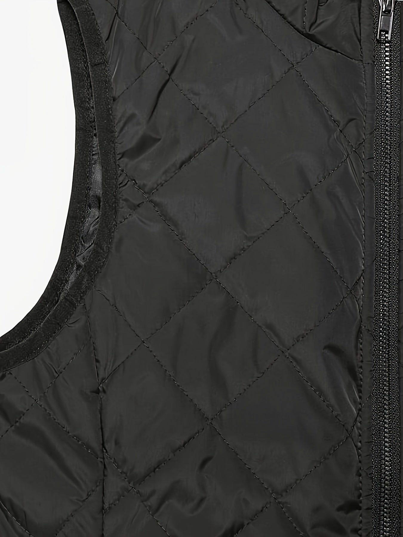 Ärmlös cardigan med argylemönster