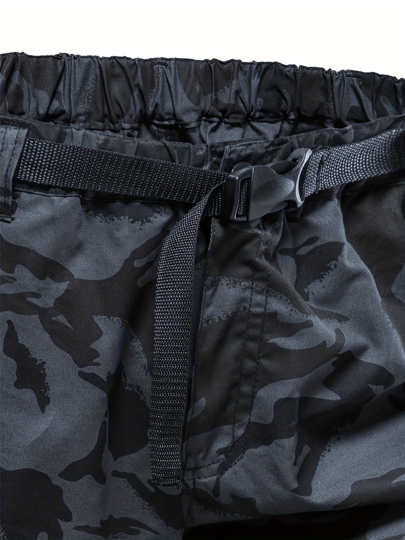 Casual cargo capri shorts för män i street style