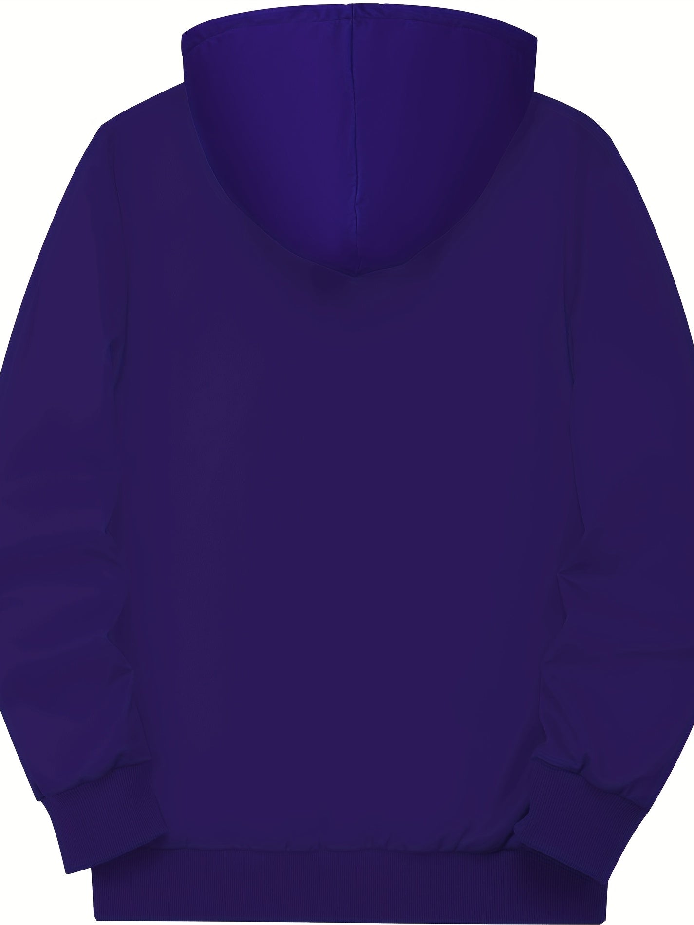 Randig päls hoodie för män