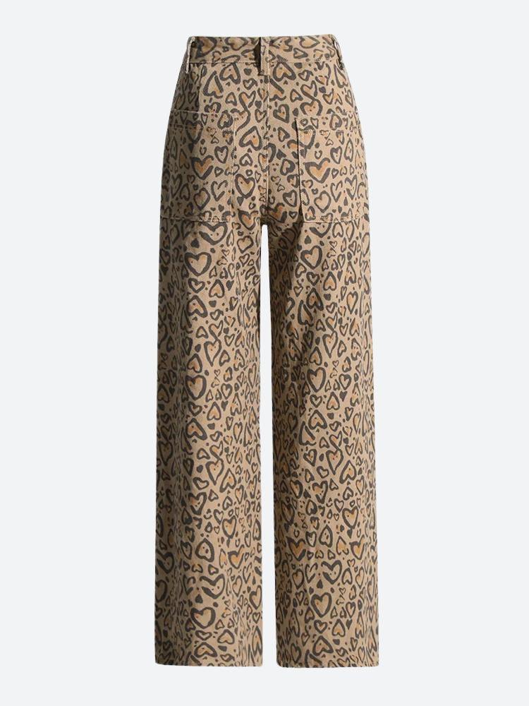 Leopard ih?liga retrojeans