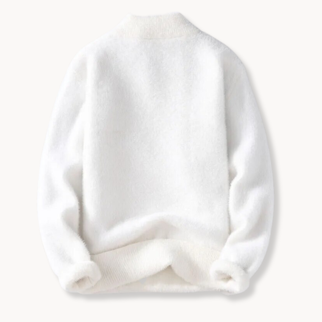 Teddy fleecetröja för män