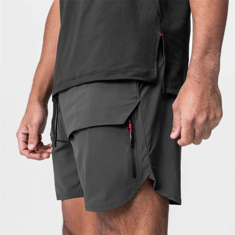 Sportiga lösa shorts