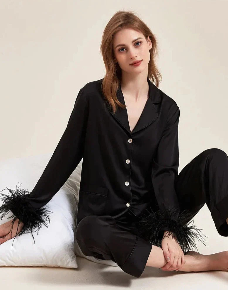 Lyxigt pyjamasset