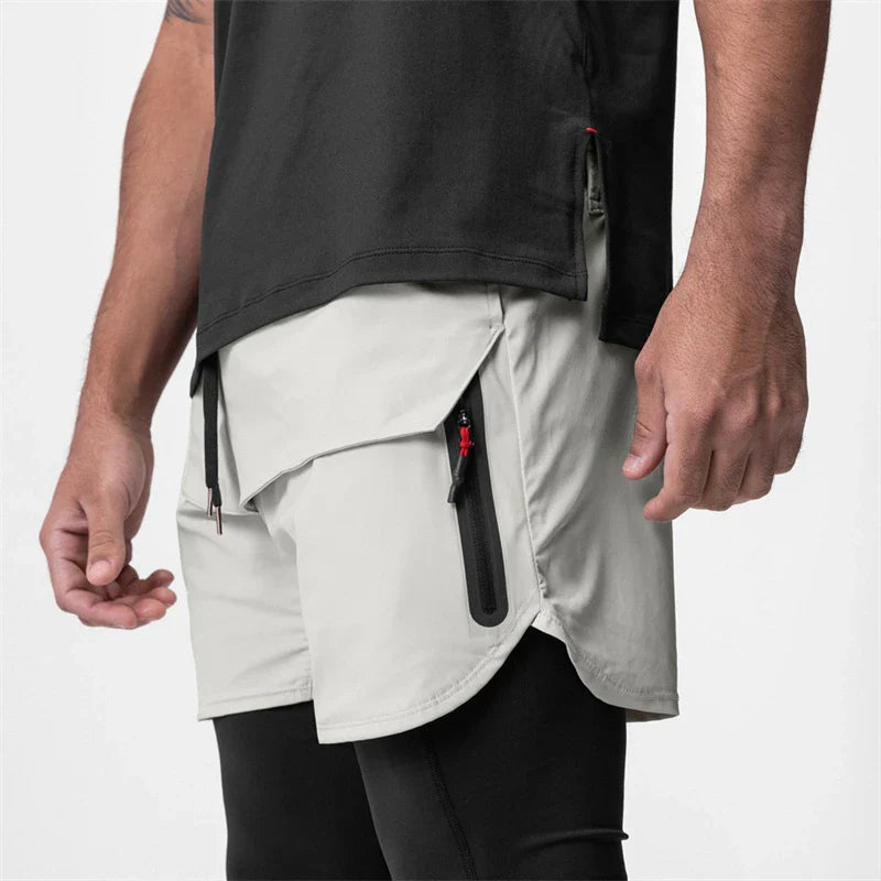 Sportiga lösa shorts