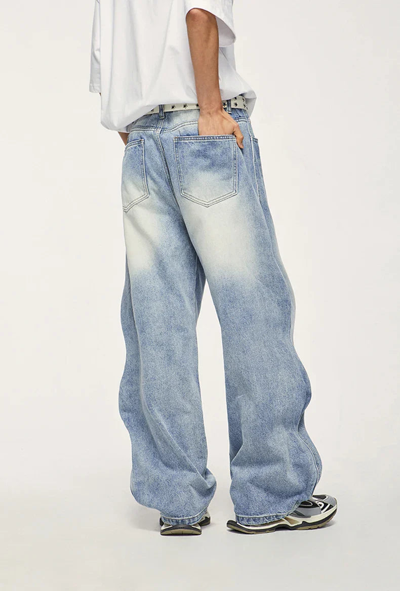 jeans med vida ben