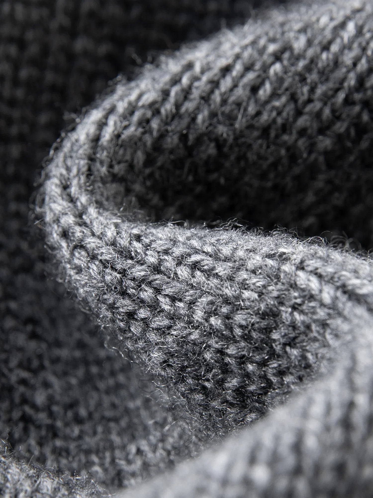 Ärmlös V-ringad ullväst