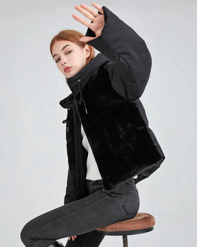 Skarvningspälsjacka