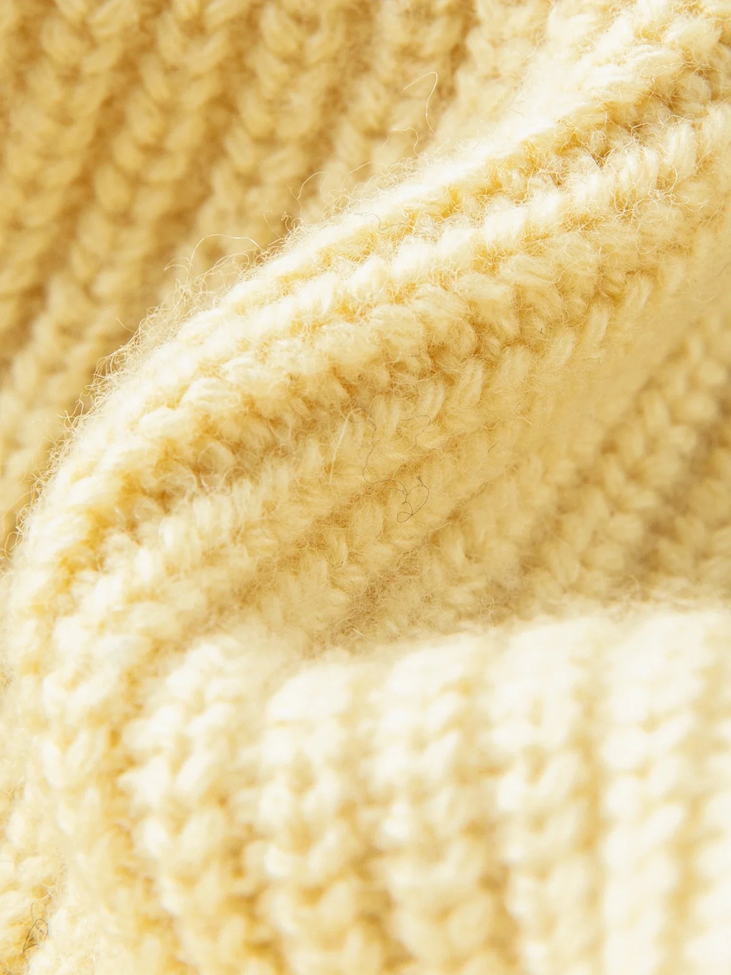 Stickad kofta i ullblandning med dubbel dragkedja