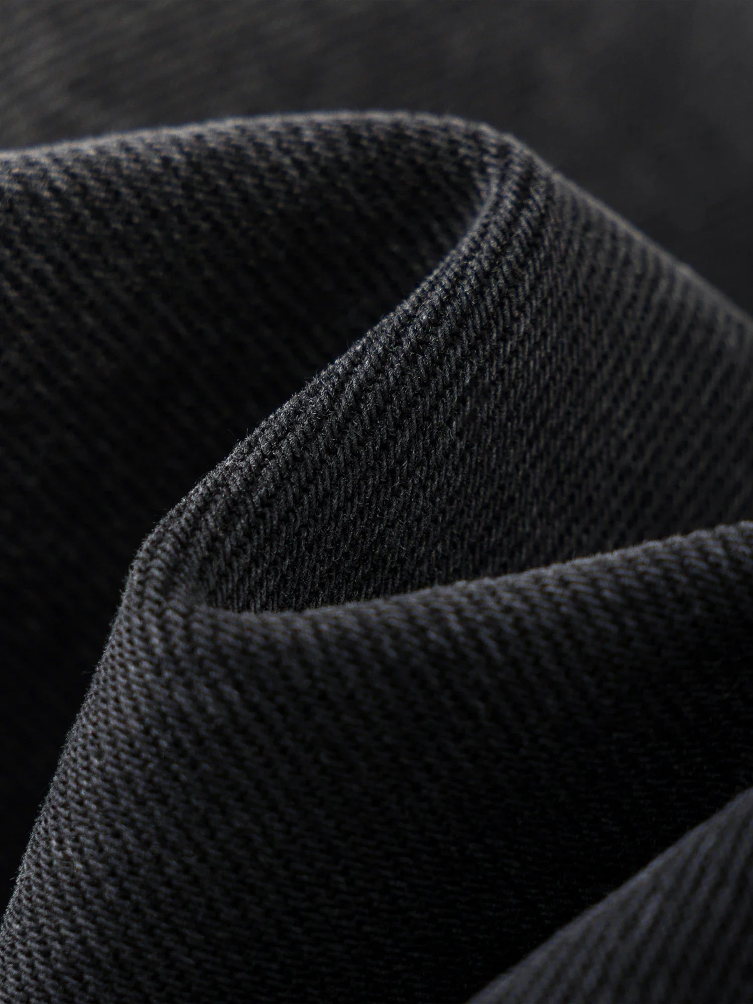 Retro vida svarta jeans