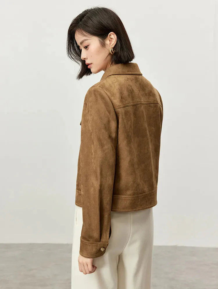 Retro vintage läderjacka