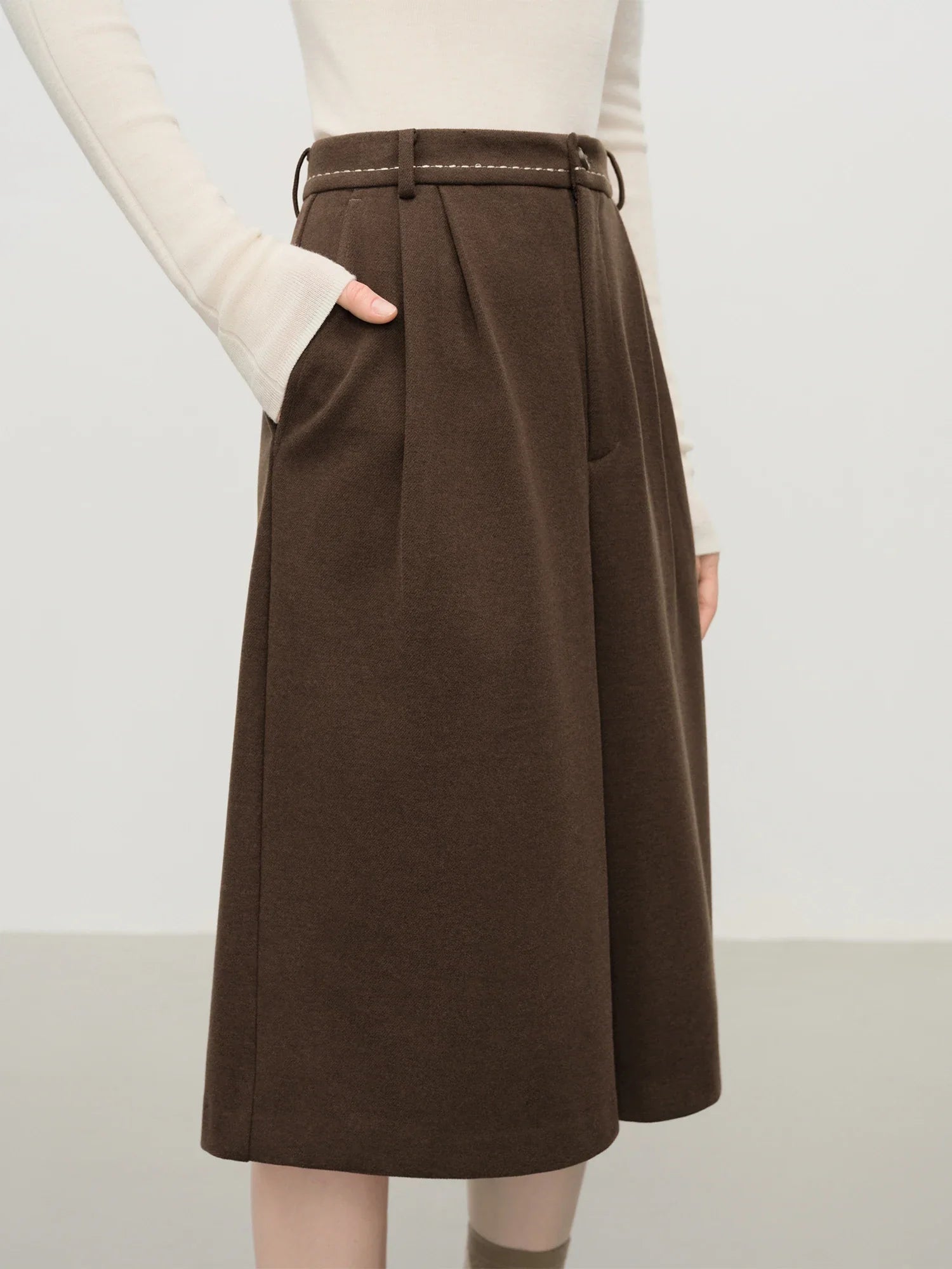 Lösa shorts med vida ben