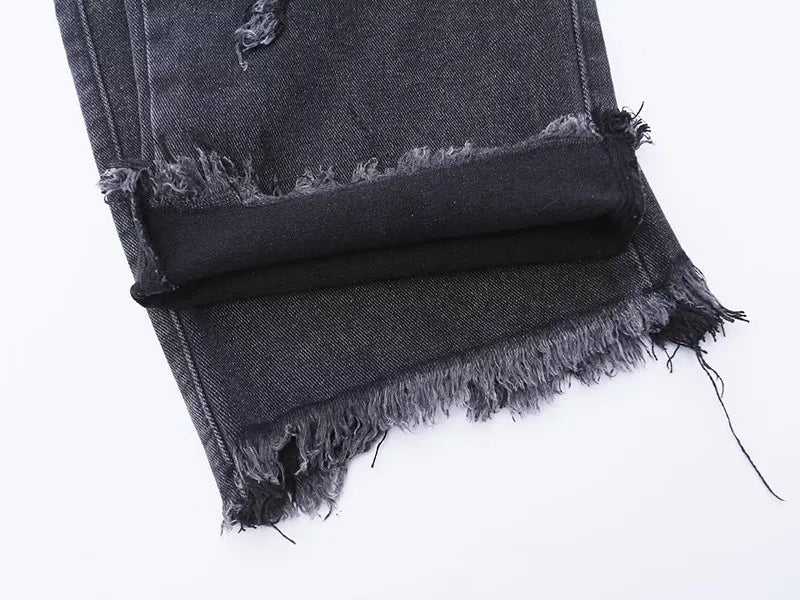 Rippade oversized jeans