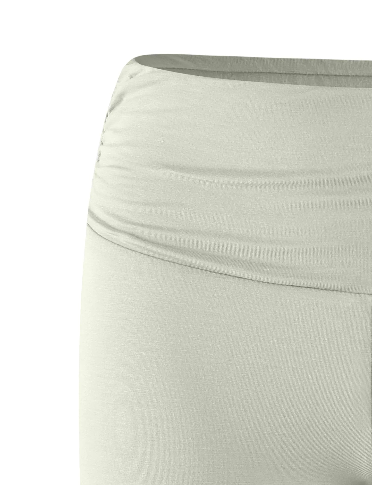 Texturerad tvinnad grön topp med shorts