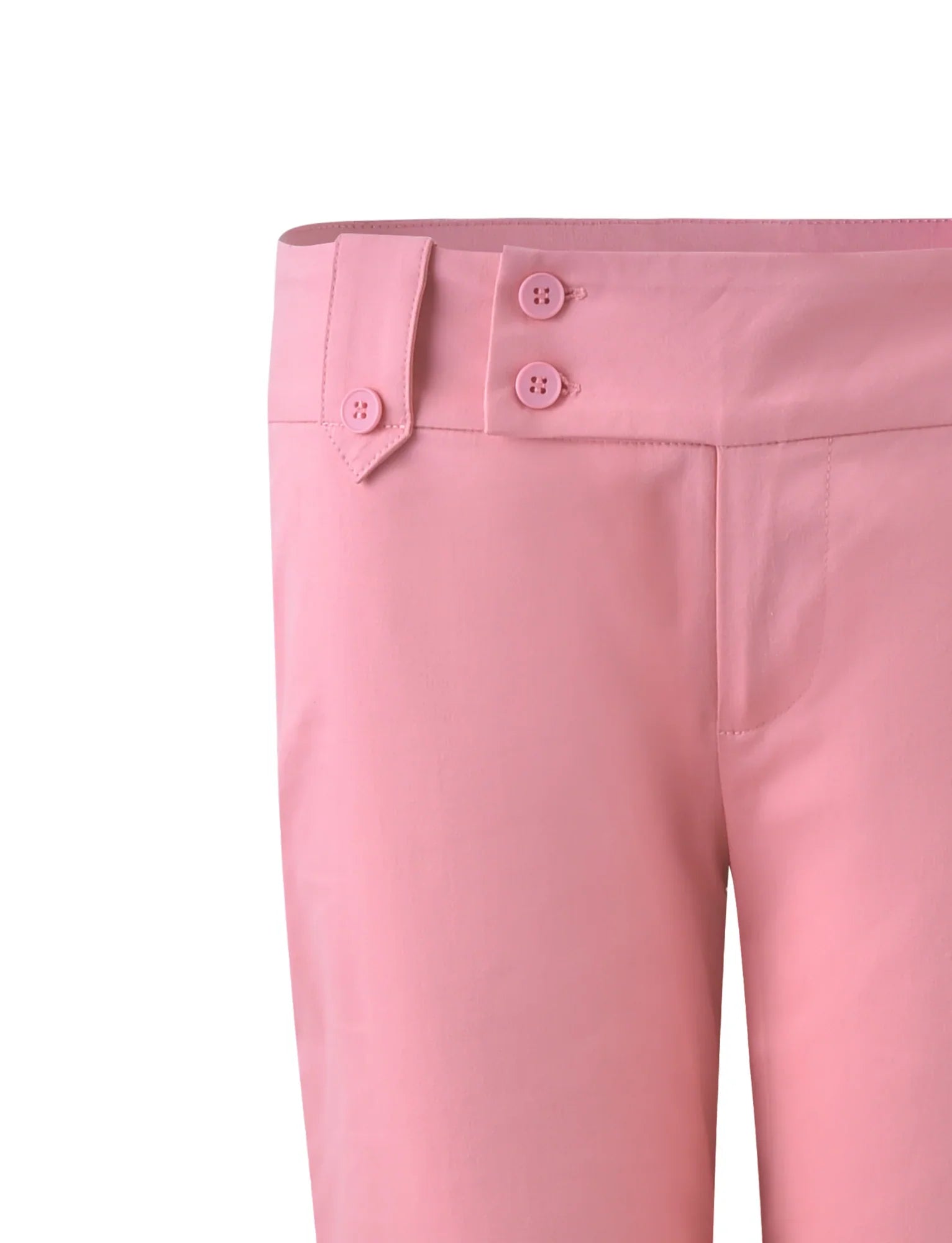 Texturerad tvinnad rosa topp med byxor