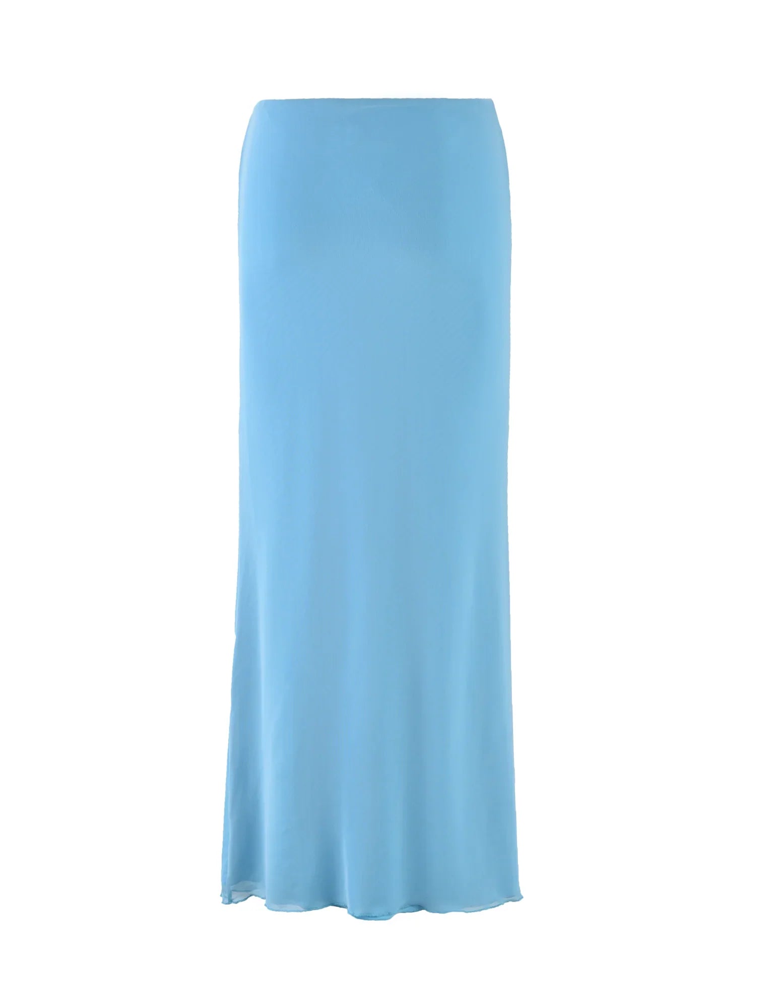 Elegant genomskinlig topp med kjol