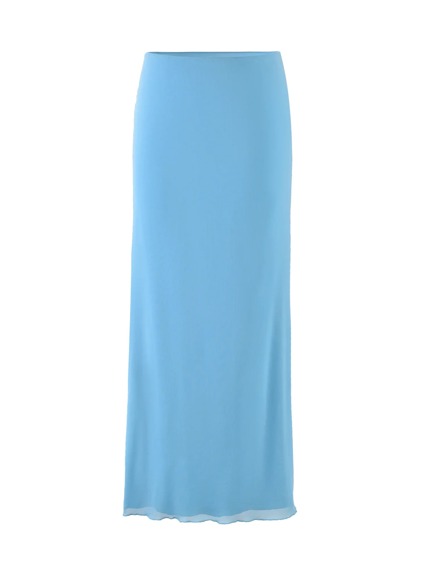 Elegant genomskinlig topp med kjol