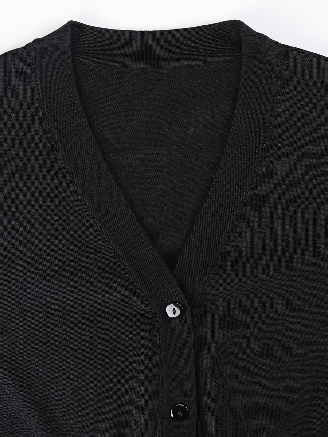 Bolero cardigan med knappstängning