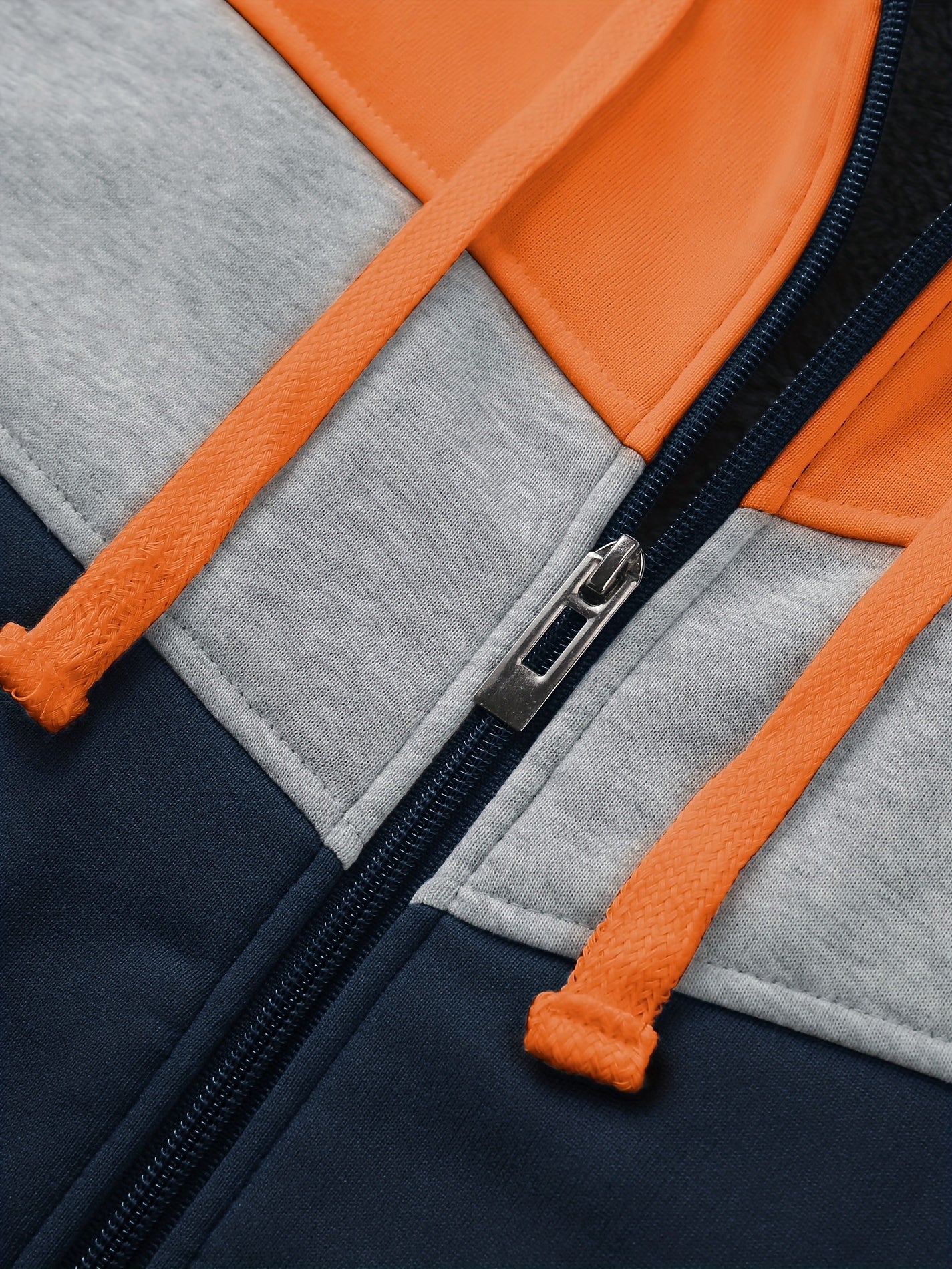 Må ngsidig päls hoodie för män