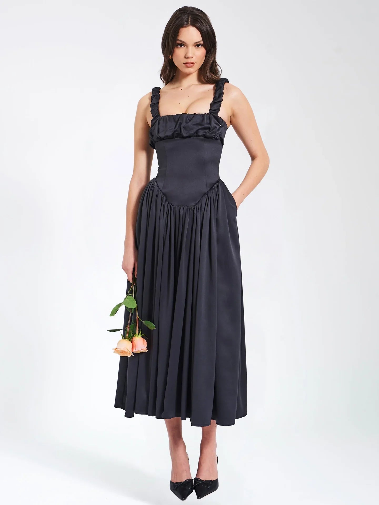 Drop Waist Maxi Sundress
