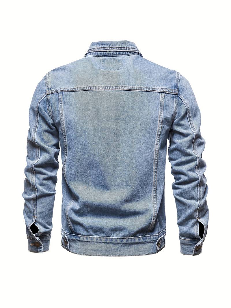 Lätt jeansjacka