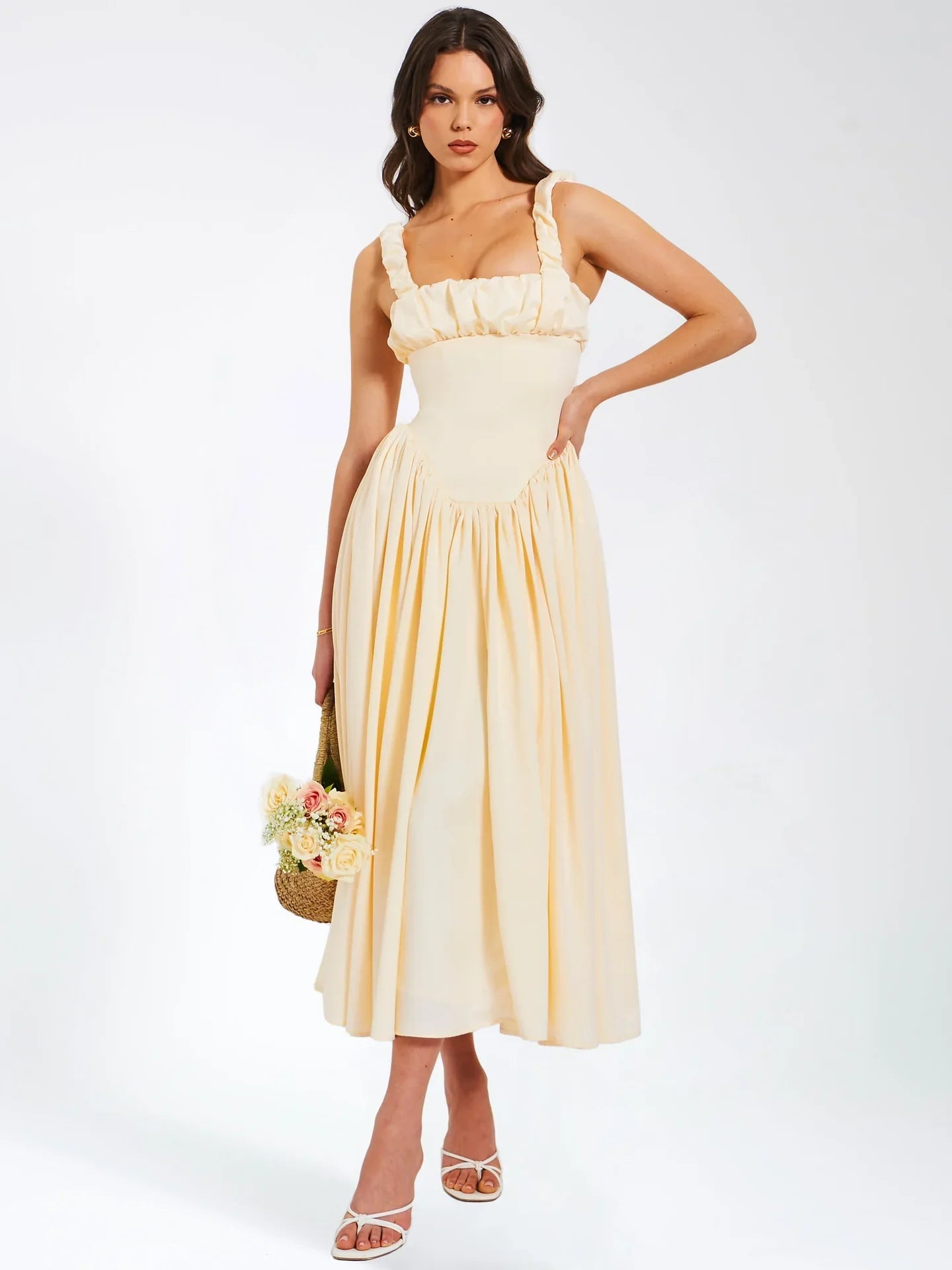 Drop Waist Maxi Sundress