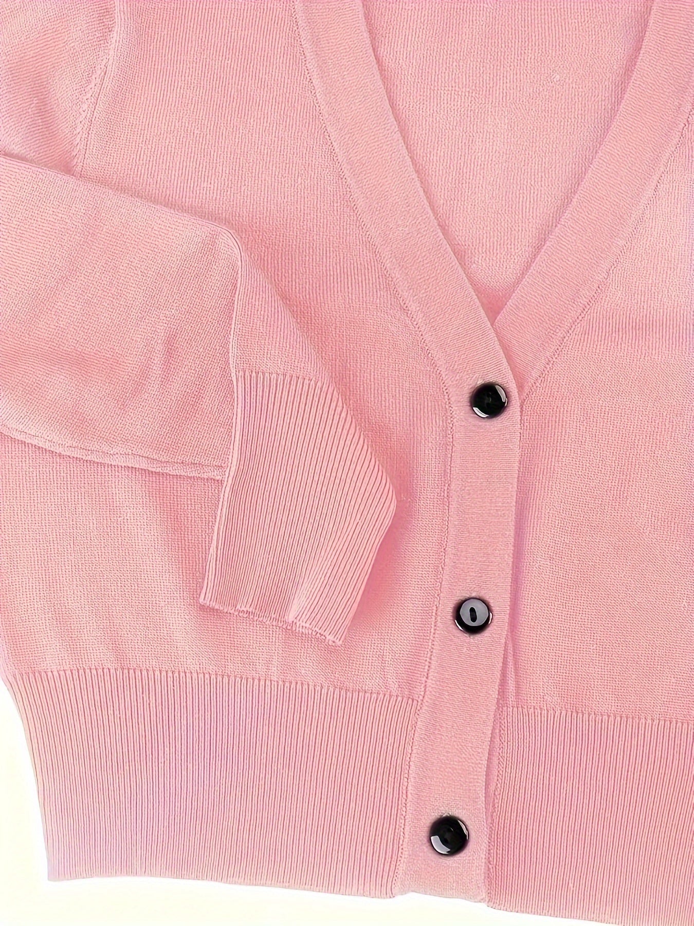 Bolero cardigan med knappstängning