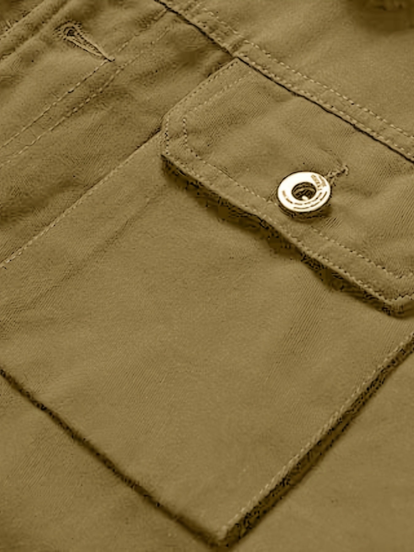 Casual varm bomullsjacka i fleece
