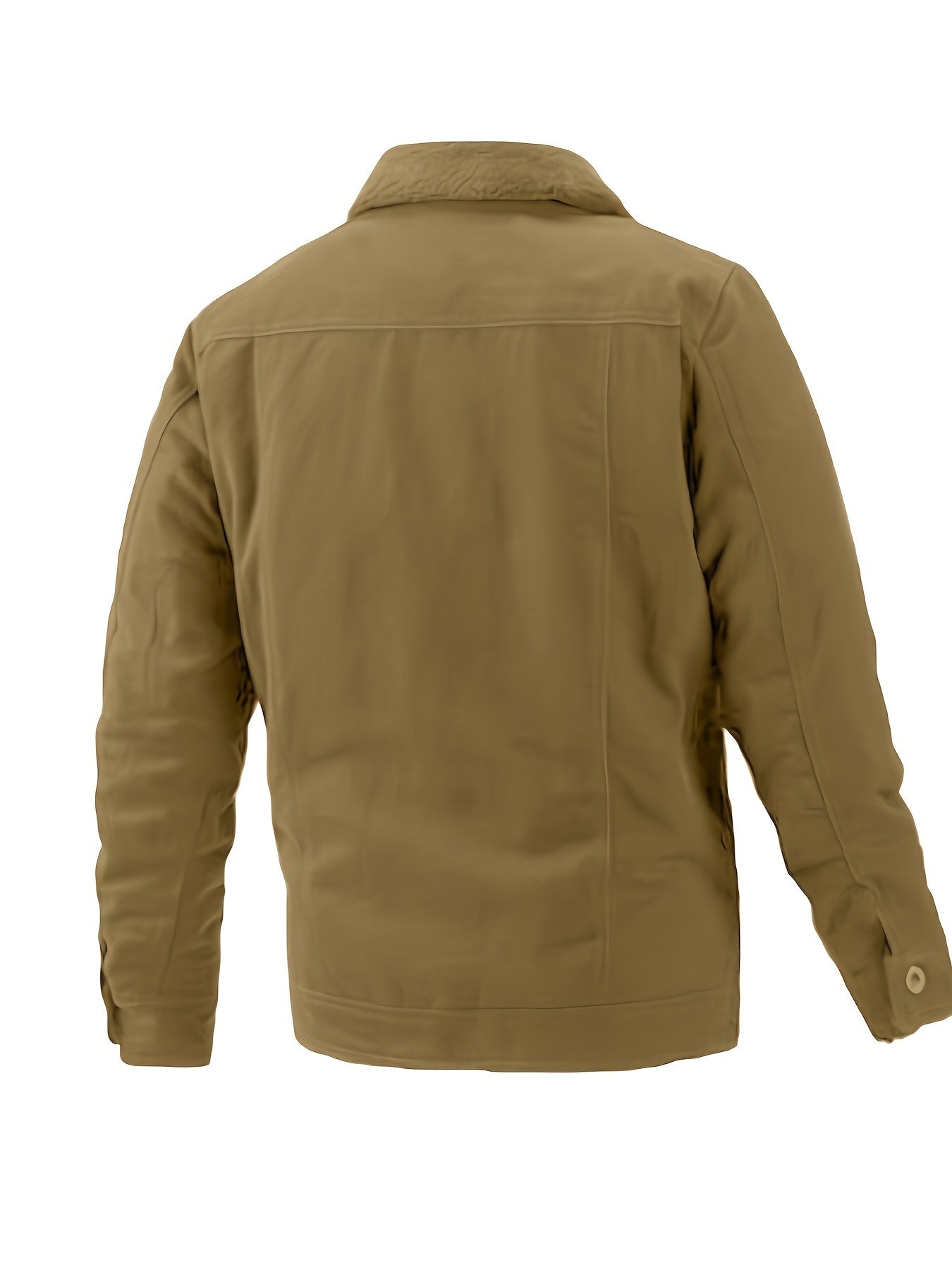 Casual varm bomullsjacka i fleece