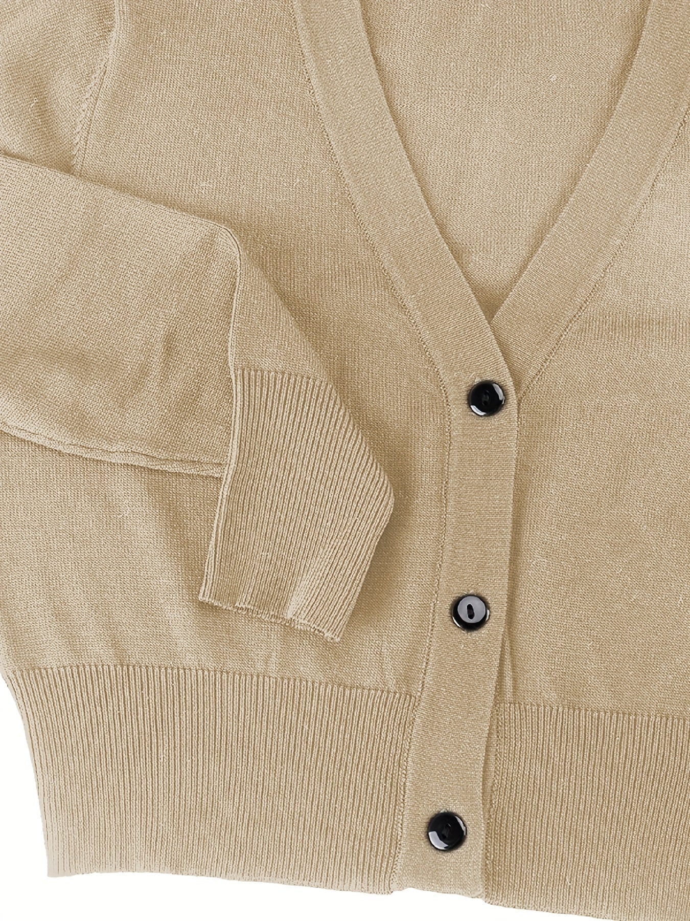 Bolero cardigan med knappstängning