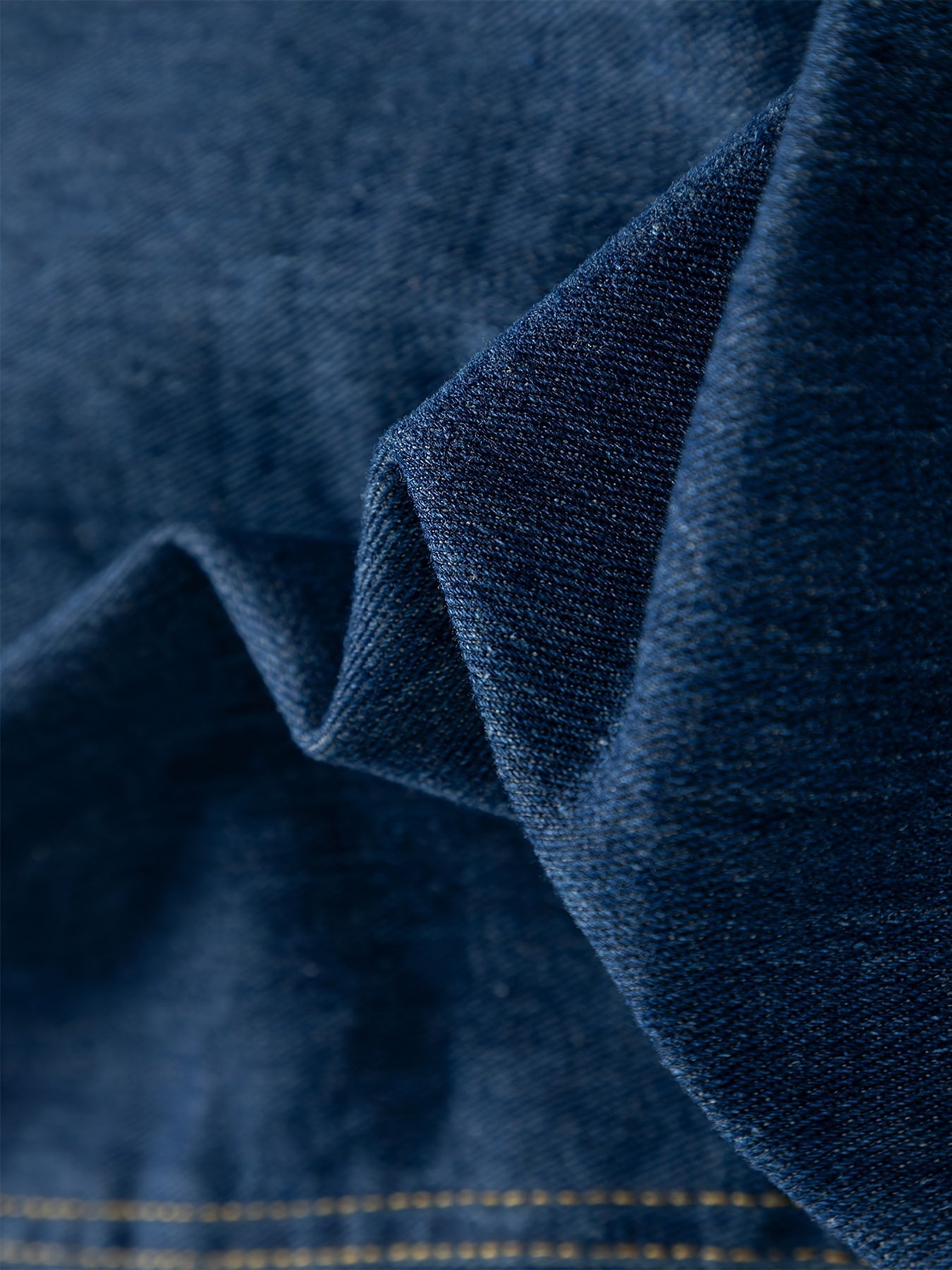 Denimjacka i fleece